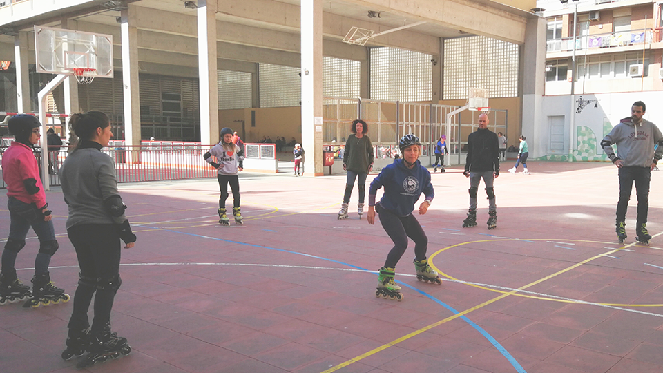 Pista Pare manyanet - Les Corts